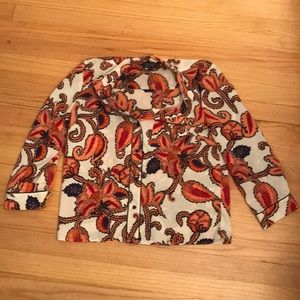 Topshop Paisley Blouse